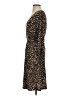 Attention Animal Print Brown Cocktail Dress Size S - photo 5