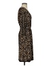 Attention Animal Print Brown Cocktail Dress Size S - photo 4