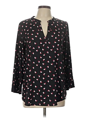 Maison Jules 3/4 Sleeve Blouse (view 1)