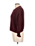 Assorted Brands Solid Burgundy Pullover Sweater Size L - photo 5