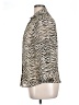 Alfred Dunner 100% Polyester Animal Print Silver 3/4 Sleeve Blouse Size 14 - photo 5