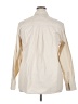 Gap 100% Polyester Ivory Long Sleeve Blouse Size XXL - photo 2