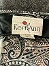 Keri Ann 100% Polyester Metallic Silver 3/4 Sleeve Blouse Size 20 - photo 7