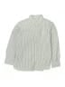 Gap Stripes Gray Long Sleeve Button-Down Shirt Size L (kids) - photo 1