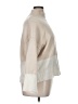 Cliche Color Block Tan Turtleneck Sweater Size XL - photo 4