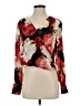 Worthington 100% Polyester Red Long Sleeve Blouse Size S - photo 1