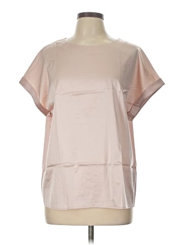 LILYSILK Short Sleeve Silk Top (view 1)