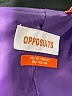 Opposuits Solid Purple Black Blazer Size 6 - photo 3
