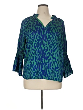 Jade Melody Tam 3/4 Sleeve Blouse
