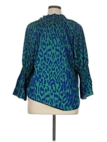 Jade Melody Tam 3/4 Sleeve Blouse (view 2)