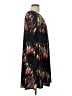 Unbranded Print Black Casual Dress Size L (estimated) - photo 4