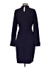 Etcetera Solid Blue Casual Dress Size S - photo 2