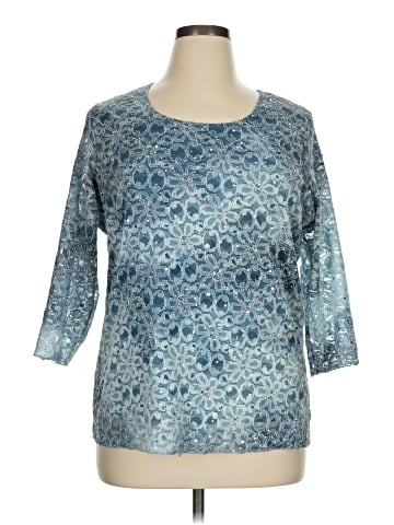 Studio 1940 3/4 Sleeve Top (view 1)