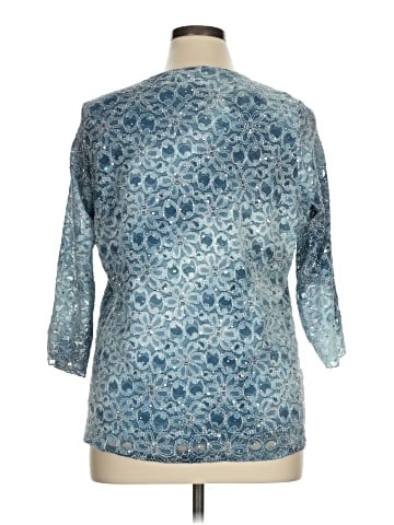 Studio 1940 3/4 Sleeve Top (view 2)