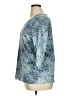 Studio 1940 Blue 3/4 Sleeve Top Size XL - photo 5