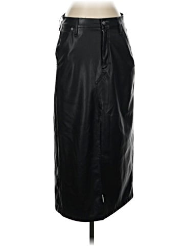 Rag & Bone Faux Leather Skirt (view 1)