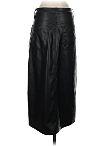 Rag & Bone Faux Leather Skirt (view 2)