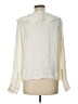J.Crew Ivory Long Sleeve Blouse Size L - photo 2
