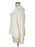 J.Crew Ivory Long Sleeve Blouse Size L - photo 5