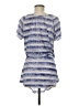 J Valdi Blue Short Sleeve Blouse Size M - photo 2