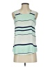 0+0 exclusively for Stitch Fix 100% Polyester Teal Sleeveless Blouse Size S - photo 1