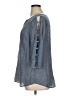 Como Blu Blue 3/4 Sleeve Blouse Size 1X - photo 5