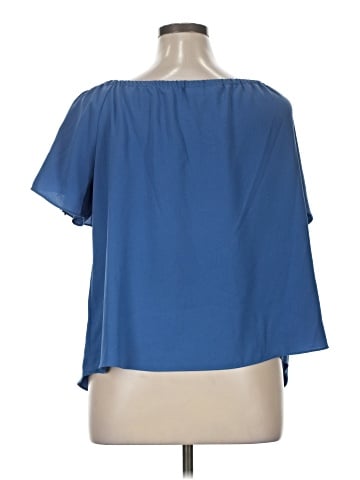 Jennifer Lopez Short Sleeve Blouse (view 2)