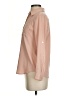 Ann Taylor 100% Polyester Solid Tan Long Sleeve Blouse Size XS - photo 5