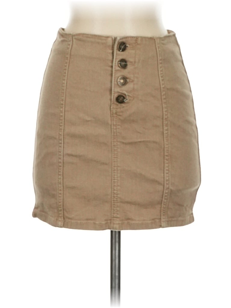 Pre-owned Shyanne Casual Skirt In Brown