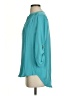 Zenana Premium 100% Polyester Teal 3/4 Sleeve Blouse Size S - photo 5
