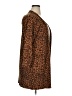Terra & Sky Animal Print Brown Tan Cardigan Size 1X - photo 4