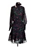 Figue Floral Black Cocktail Dress Size XS - photo 1