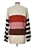 Mi ami 100% Polyester Color Block Brown Pullover Sweater Size L - photo 2