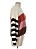 Mi ami 100% Polyester Color Block Brown Pullover Sweater Size L - photo 4