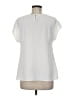 Assorted Brands Ivory Short Sleeve Blouse Size M - photo 2