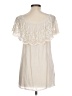 Cal Style Ivory Short Sleeve Blouse Size L - photo 2