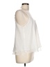 Blu Pepper 100% Polyester Ivory Sleeveless Blouse Size L - photo 4