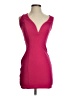 Privy Solid Burgundy Pink Cocktail Dress Size S - photo 1