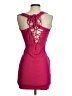 Privy Solid Burgundy Pink Cocktail Dress Size S - photo 2