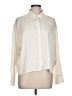 Abercrombie & Fitch 100% Polyester Solid Ivory button down Size L - photo 1