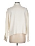Abercrombie & Fitch 100% Polyester Solid Ivory button down Size L - photo 2