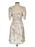 H&M Print Ivory Cocktail Dress Size S - photo 2