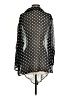 Sara Michelle 100% Polyester Polka Dots Black 3/4 Sleeve Blouse Size 2 - photo 2