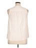 Torrid 100% Rayon Ivory Sleeveless Blouse Size 1X Plus (1) - photo 2
