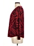 Chico's Print Burgundy Pullover Sweater Size Med (1) - photo 5