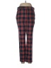Old Navy Plaid Red Casual Pants Size 8 - photo 1