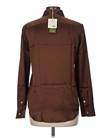 LILYSILK Long Sleeve Silk Top (view 2)