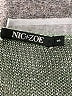 Nic + Zoe Metallic Silver Pullover Sweater Size S - photo 7