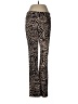 J. McLaughlin Animal Print Brown Casual Pants Size 8 - photo 1