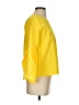 Zara Yellow 3/4 Sleeve Blouse Size S - photo 4
